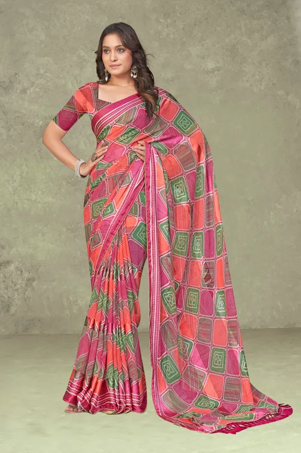 Multicolor_Geometric_Print_Saree_With_Border