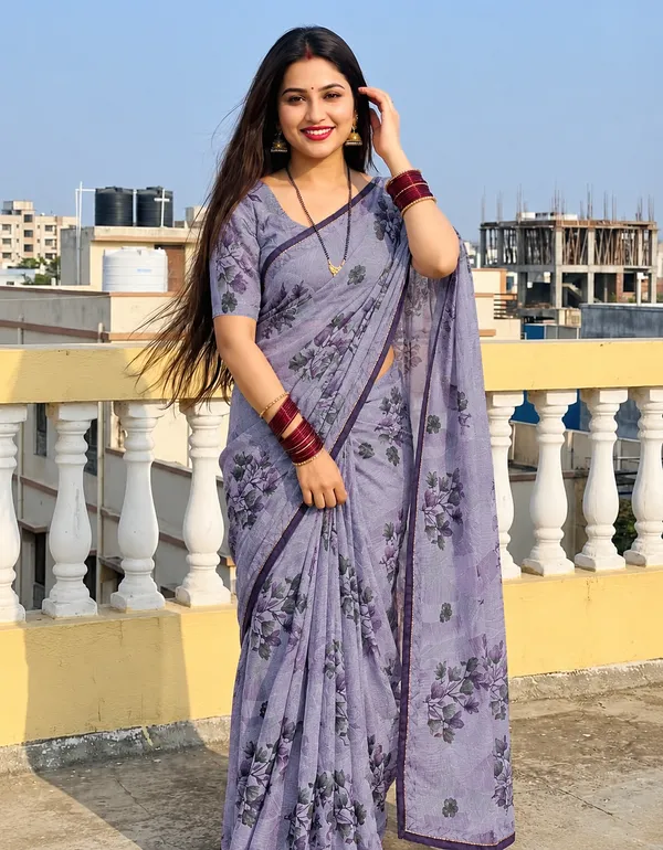 Lavender_Bloom_Saree