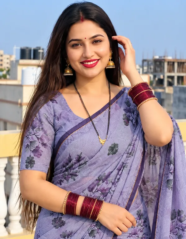 Lavender_Bloom_Saree