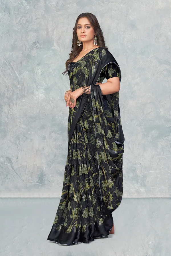 Black_Saree_With_Golden_Floral_Embroidery