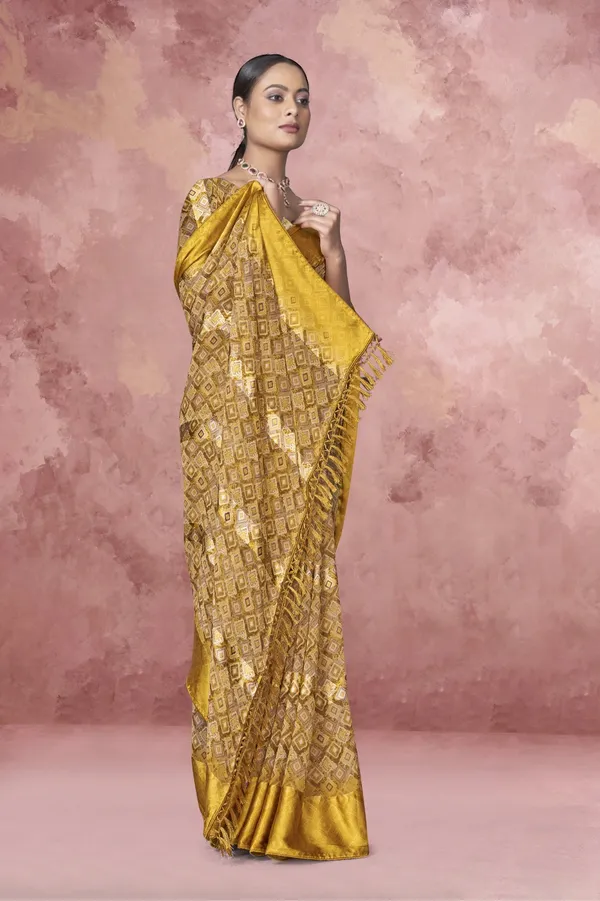 Traditional_Golden_Banarasi_Silk_Saree_With_Sequin_Work