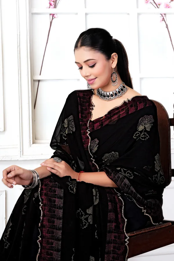Noir_Royale_–_Black_&_Wine_Elegance_Saree