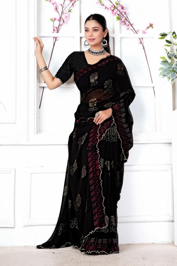 Noir_Royale_–_Black_&_Wine_Elegance_Saree
