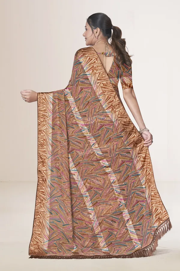 Multicolor_Printed_Saree_With_Golden_Border
