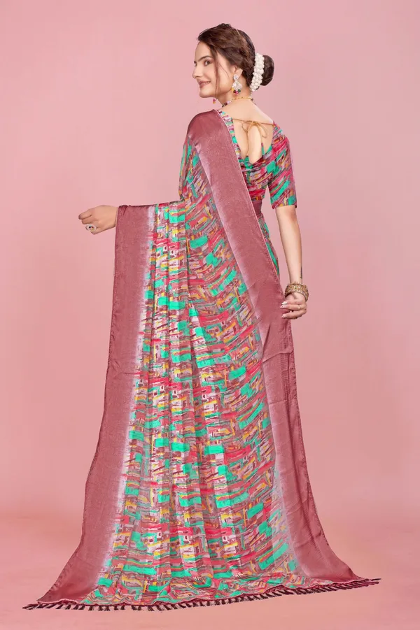 Multicolor_Abstract_Print_Saree_With_Mauve_Border