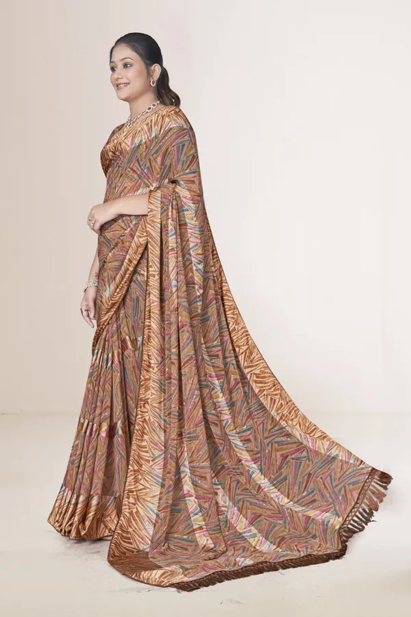 Multicolor_Printed_Saree_With_Golden_Border
