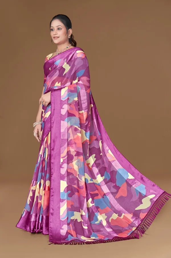 Multicolor_Abstract_Print_Silk_Saree_With_Purple_Border_And_Pallu