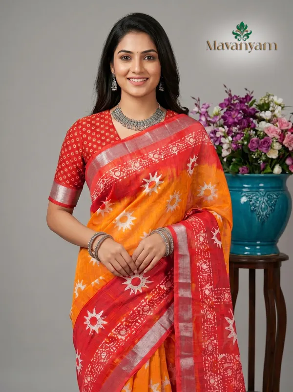 Cotton_Linen_Saree_For_Women