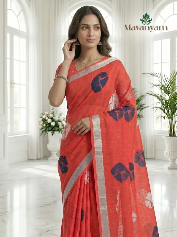 Cotton_Linen_Saree_For_Women