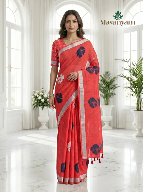 Cotton_Linen_Saree_For_Women