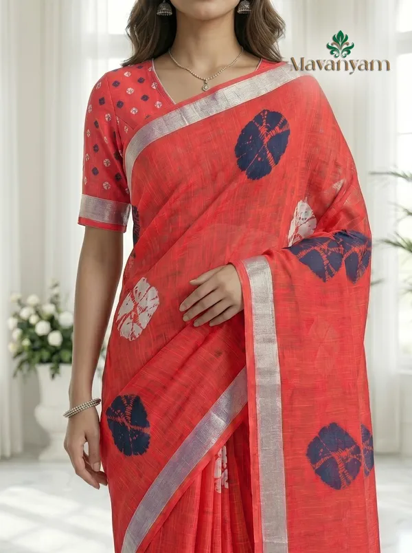 Cotton_Linen_Saree_For_Women