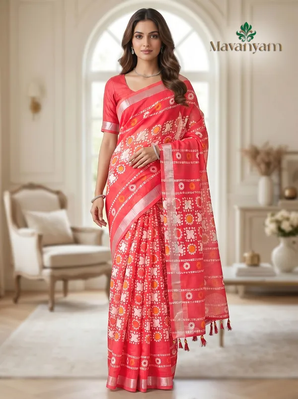 Cotton_Linen_Saree_For_Women