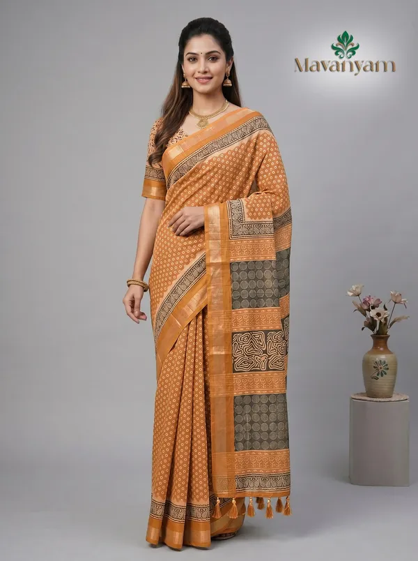 Cotton_Linen_Saree_For_Women