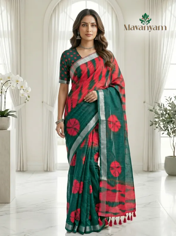 Cotton_Linen_Saree_For_Women