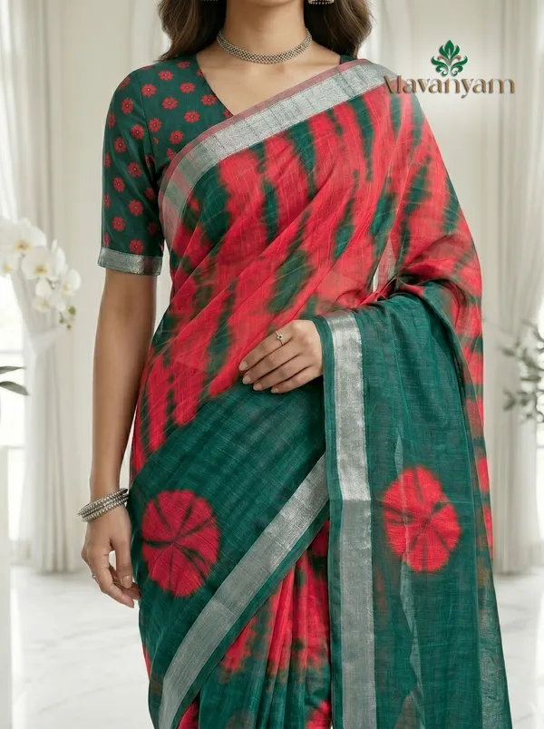 Cotton_Linen_Saree_For_Women