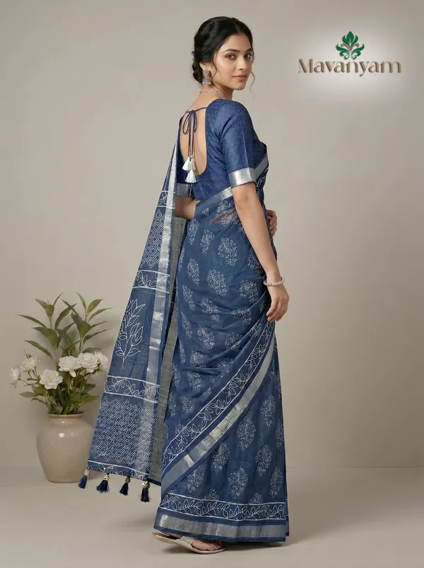 Cotton_Linen_Saree_For_Women