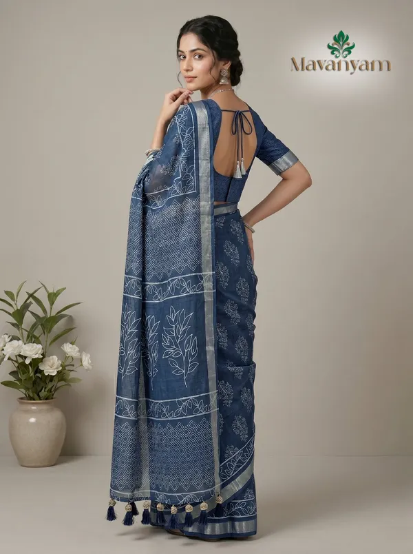 Cotton_Linen_Saree_For_Women