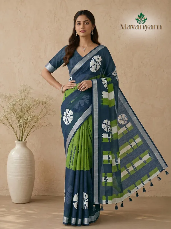 Cotton_Linen_Saree_For_Women