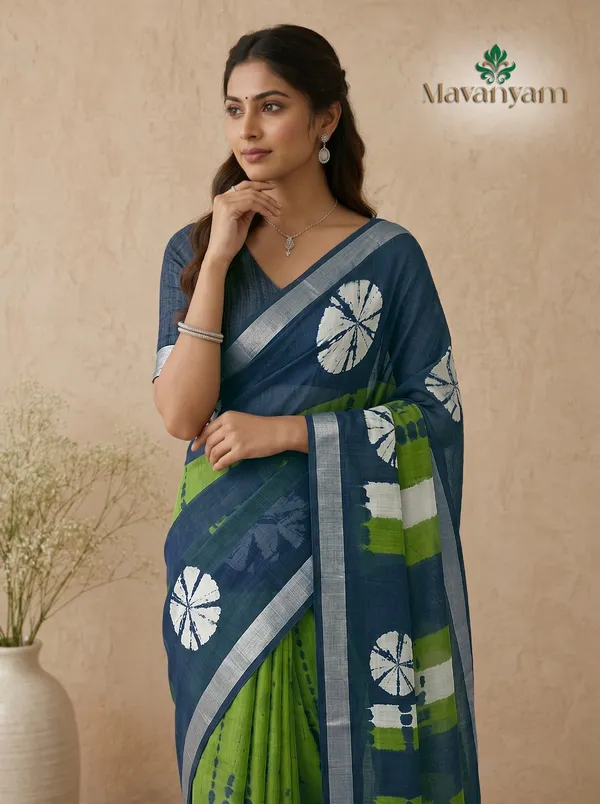 Cotton_Linen_Saree_For_Women
