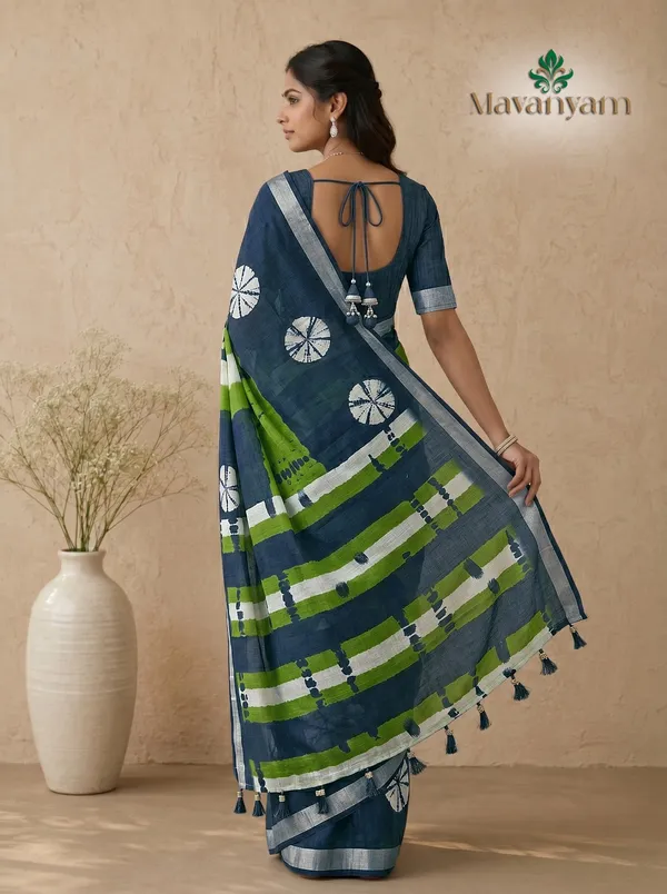 Cotton_Linen_Saree_For_Women