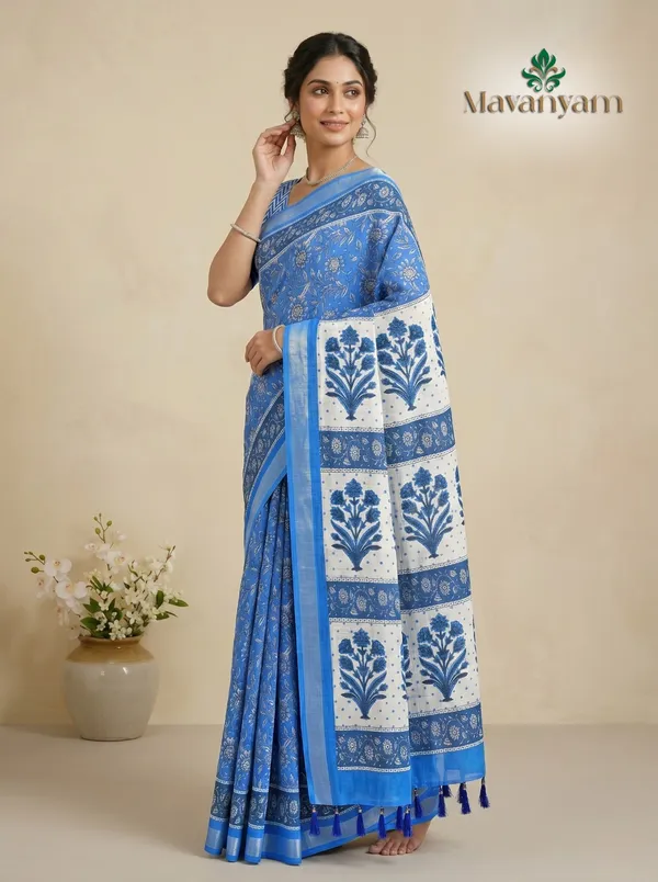 Cotton_Linen_Saree_For_Women