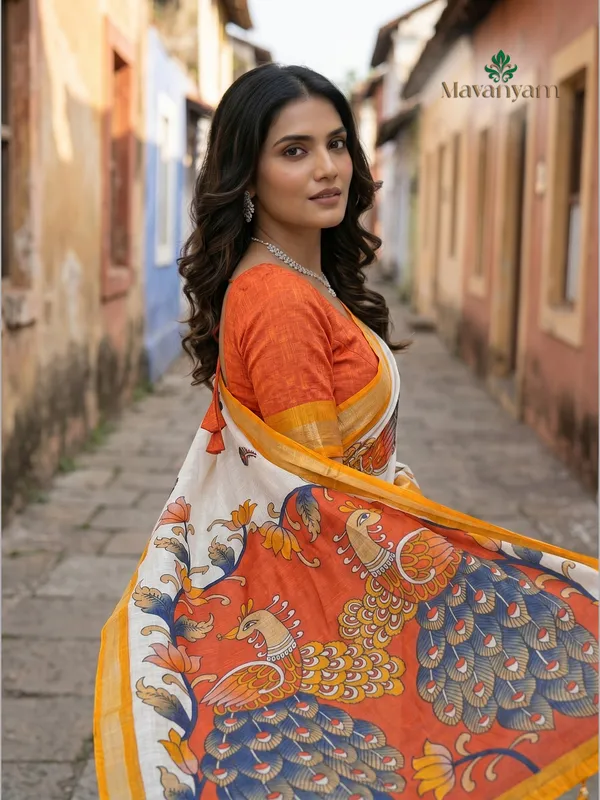 Cotton_Linen_Saree_For_Women