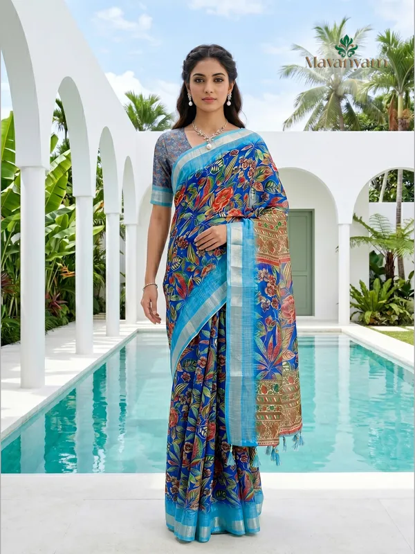 Cotton_Linen_Saree_For_Women