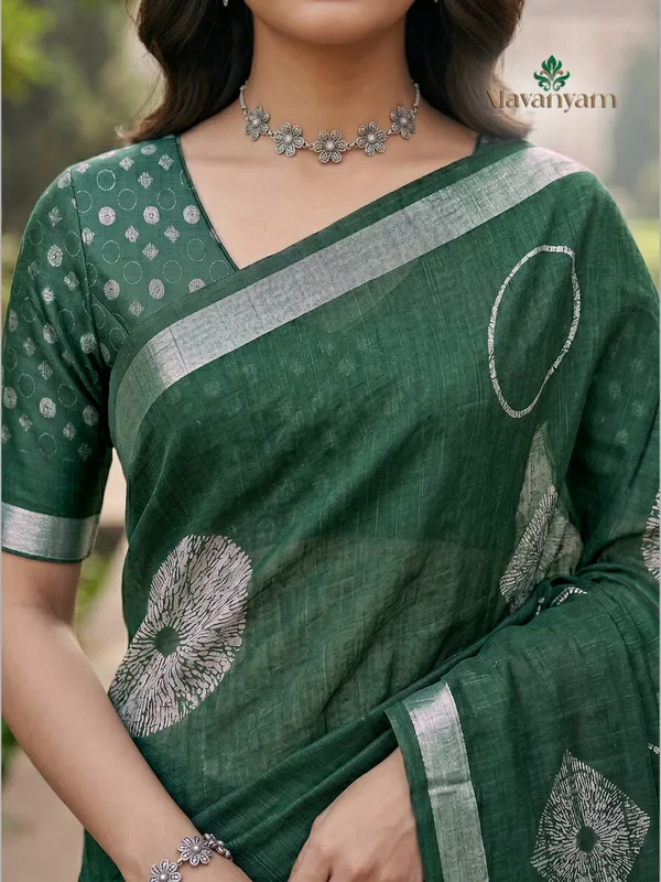 Cotton_Linen_Saree_For_Women