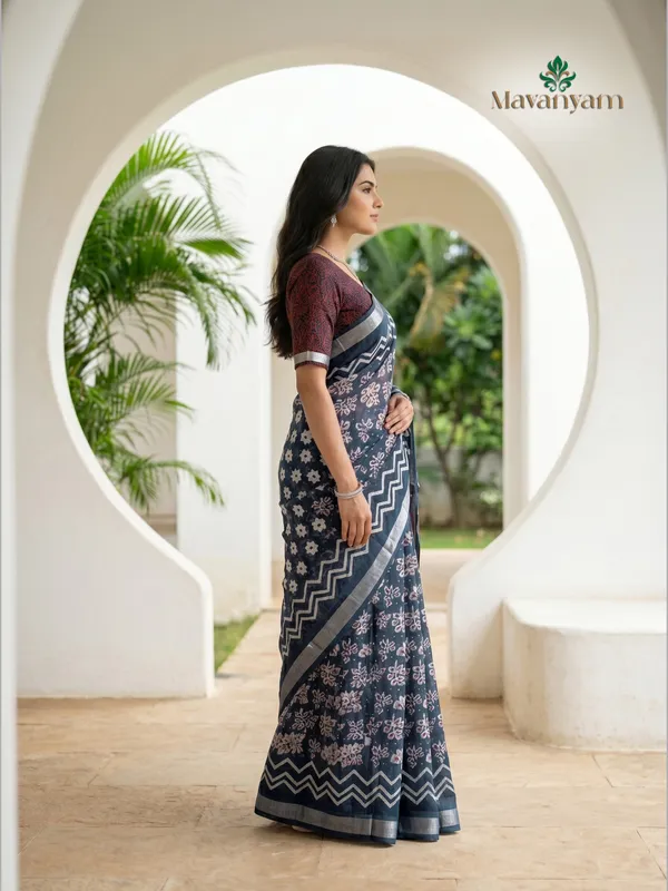 Cotton_Linen_Saree_For_Women