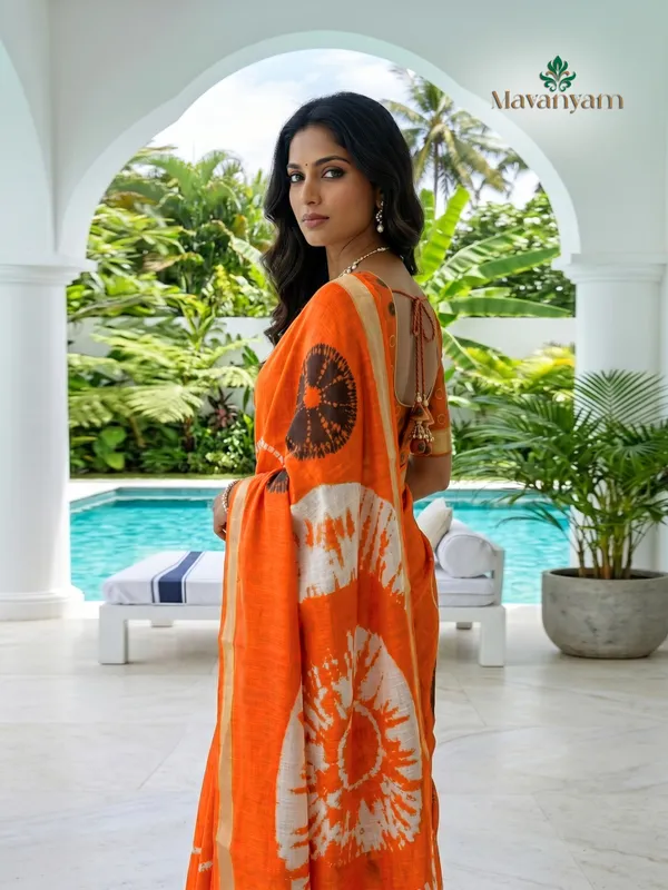 Cotton_Linen_Saree_For_Women