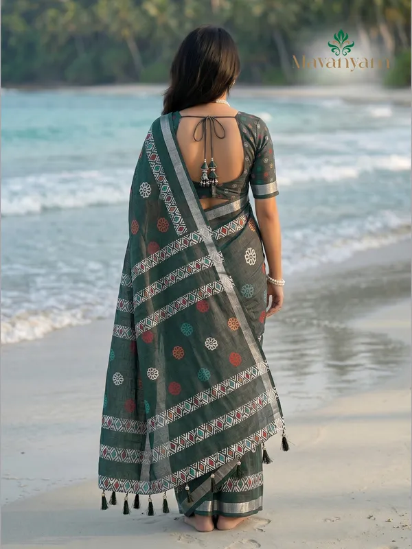 Cotton_Linen_Saree_For_Women