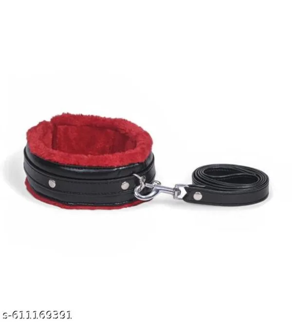 Adjustable_Handcuff_Kit_Red_Black_Novelty_Fun_Props_9_Pcs_Handcuffs_Pack_Of_9