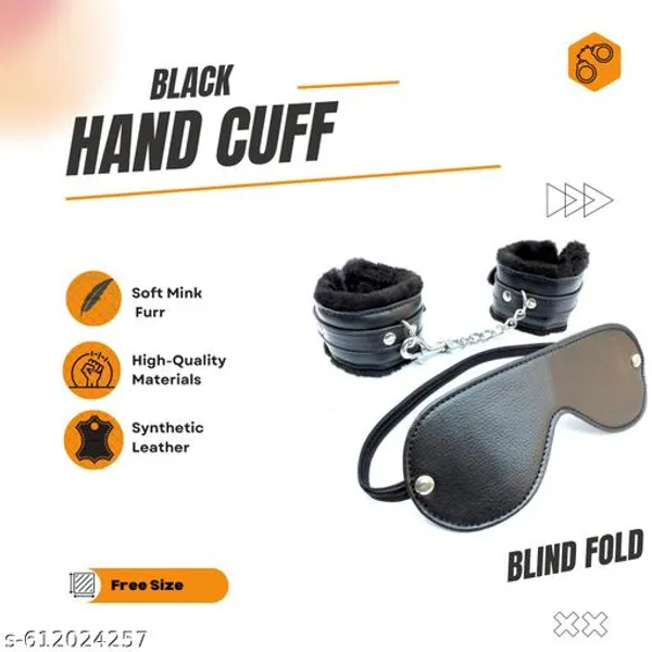 Premium_Handcuff_2Pcs_Couple_Fantasy_Kit_Leather_Handcuffs_Blindfold_Set_Pack_Of_2