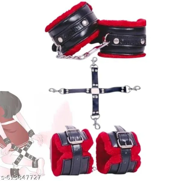 Adjustable_Handcuff_And_Legcuff_Romantic_Role_Play_Kit_For_Couples_4_In_1_Handcuff_Legcuff_Hogtie_Set_Pack_Of_4