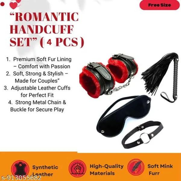 Premium_Leather_Wrist_Cuffs_Set_With_Blindfold_Costume_Accessories_Kit_For_Fashion_Roleplay_Props_Pack_Of_4