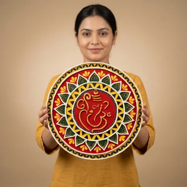 Handcrafted_Ganesha_Motif_Decorative_Pooja_Thali