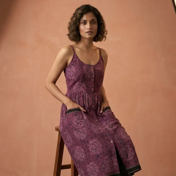 Purple_Printed_Cotton_Sleeveless_Kurta_with_Pockets_for_Women