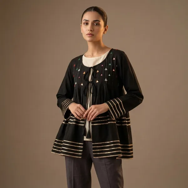 Black_Embroidered_Tiered_Jacket_with_Gota_Patti_Work_for_Women