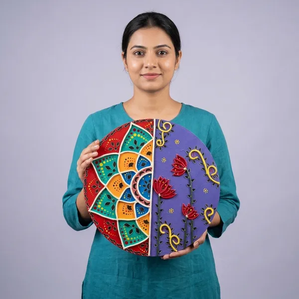 Handcrafted_Wooden_Mandala_Lotus_Design_Decorative_Pooja_Thali