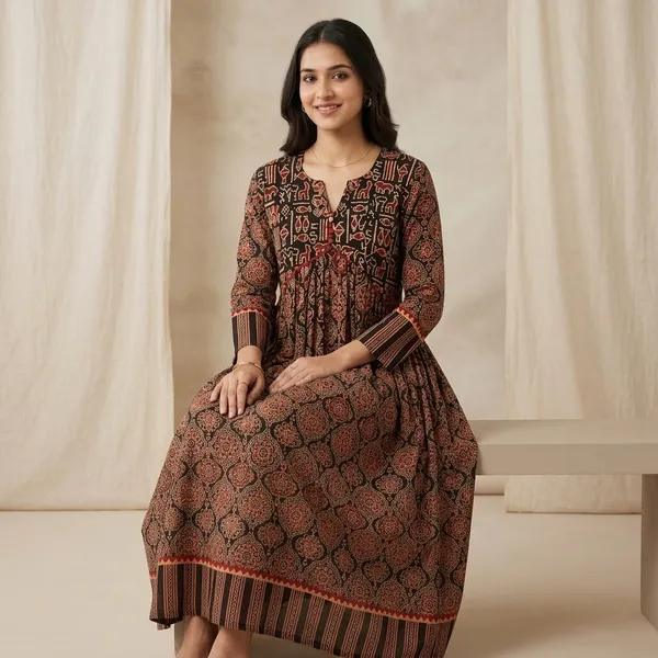 Brown_Printed_Cotton_Anarkali_Kurta_for_Women
