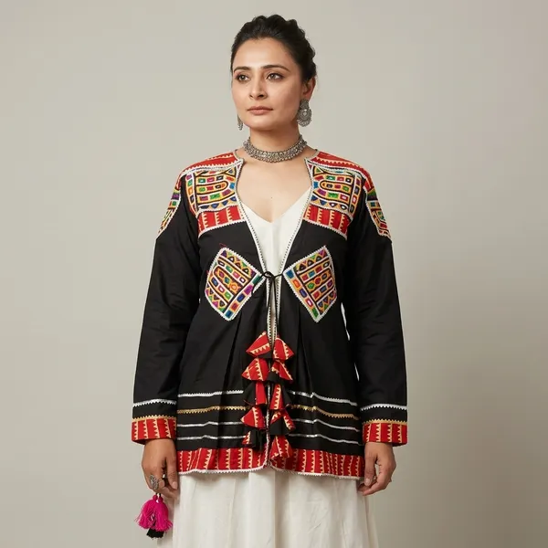 Black_Embroidered_Ethnic_Jacket_with_Colorful_Tribal_Patterns