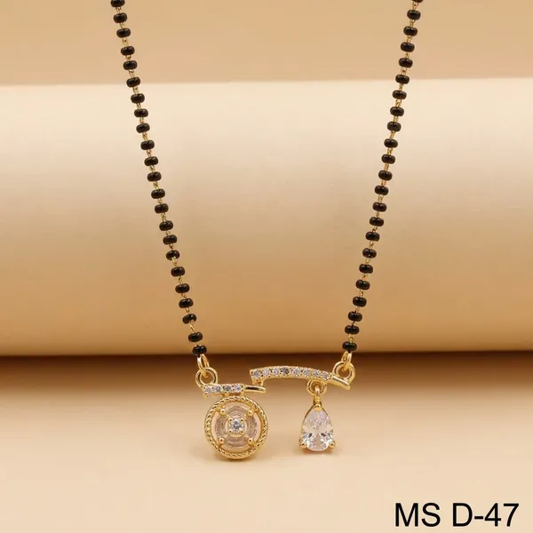 Golden_And_Black_Elegant_Daily_Wear_Mangal_sutra_Chain_For_Women