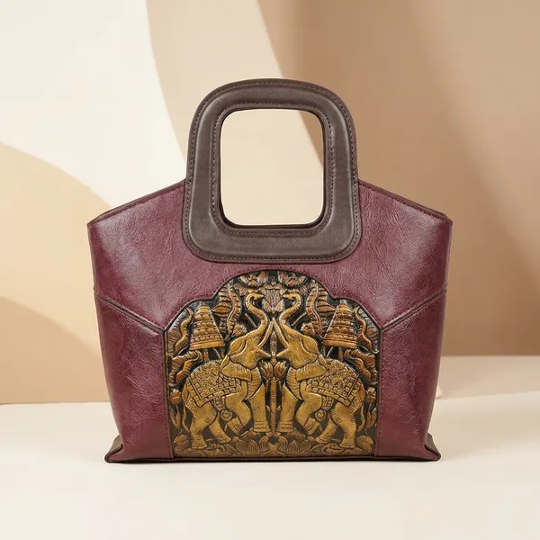 Maroon_Embossed_Panel_Wallet