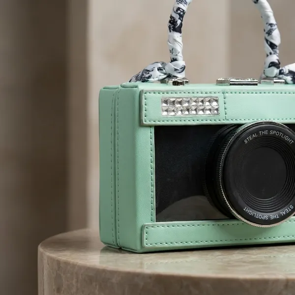 Mint_Green_Transparent_Camera_Handbag