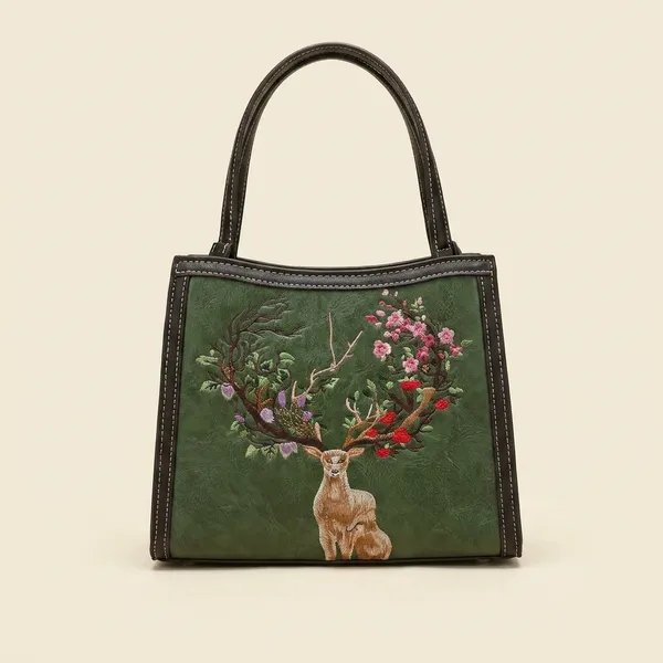 Black_Trim_Deer_Embroidered_Handbag