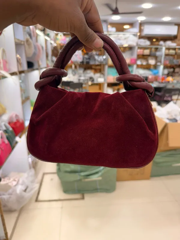 Burgundy_Velvet_Mini_Handbag