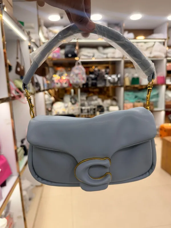 Grey_Sling_Bag_With_Metal_Clasp