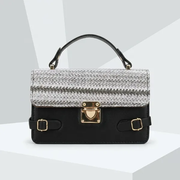 Two-Tone_Woven_Gold_Hardware_Handbag