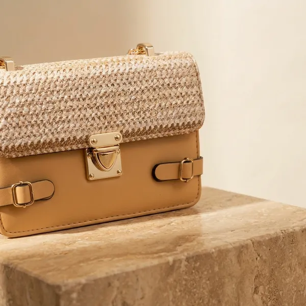Beige_Tan_Woven_Satchel_Bag