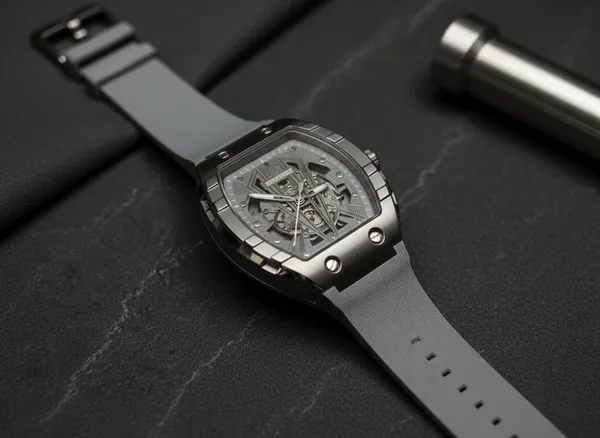 Skeleton_Dial_Tonneau-Shaped_Luxury_Sports_Watch_With_Rubber_Strap